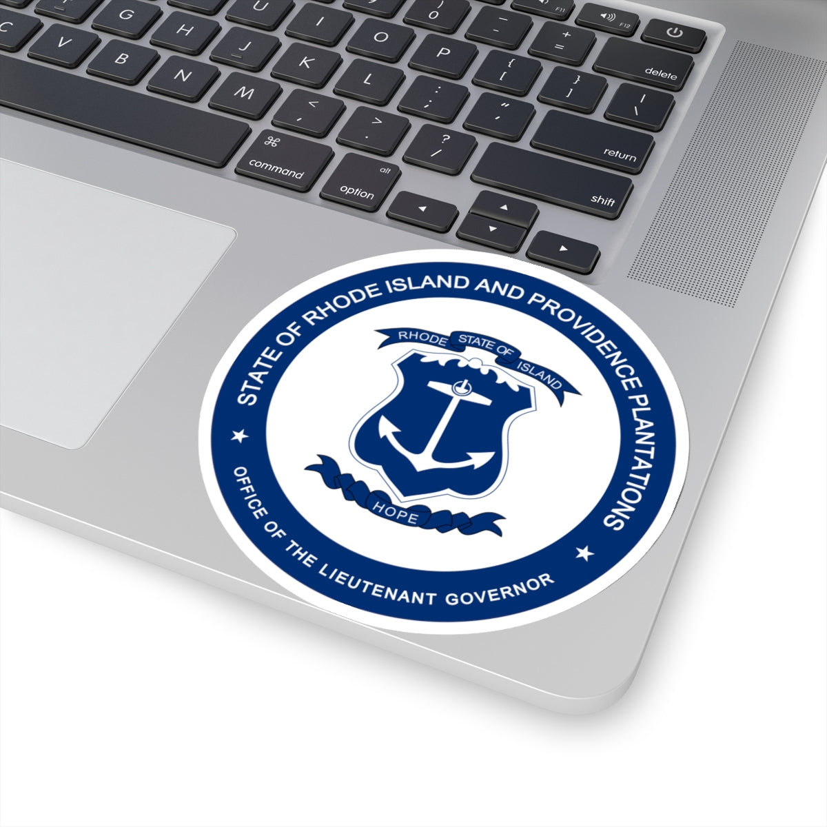 Seal of the Lieutenant Governor of Rhode Island - STICKER Vinyl Kiss-Cut Decal