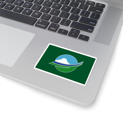 Flag of Ozora Hokkaido (Japan) STICKER Vinyl Kiss-Cut Decal