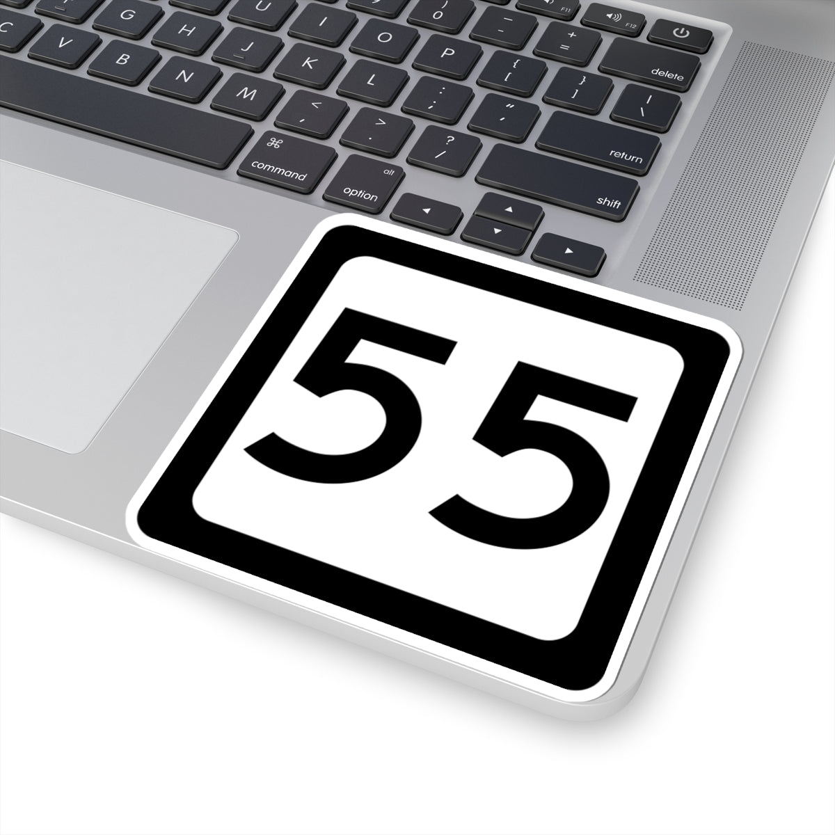 WV-55 (Virginia) (Road Sign) STICKER Vinyl Kiss-Cut Decal