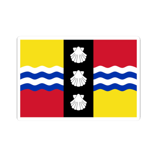 Banner of Bedfordshire council (England) STICKER Vinyl Kiss-Cut Decal