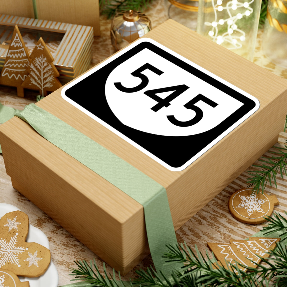 PR urban primary 545 (Puerto Rico) (Road Sign) STICKER Vinyl Kiss-Cut Decal