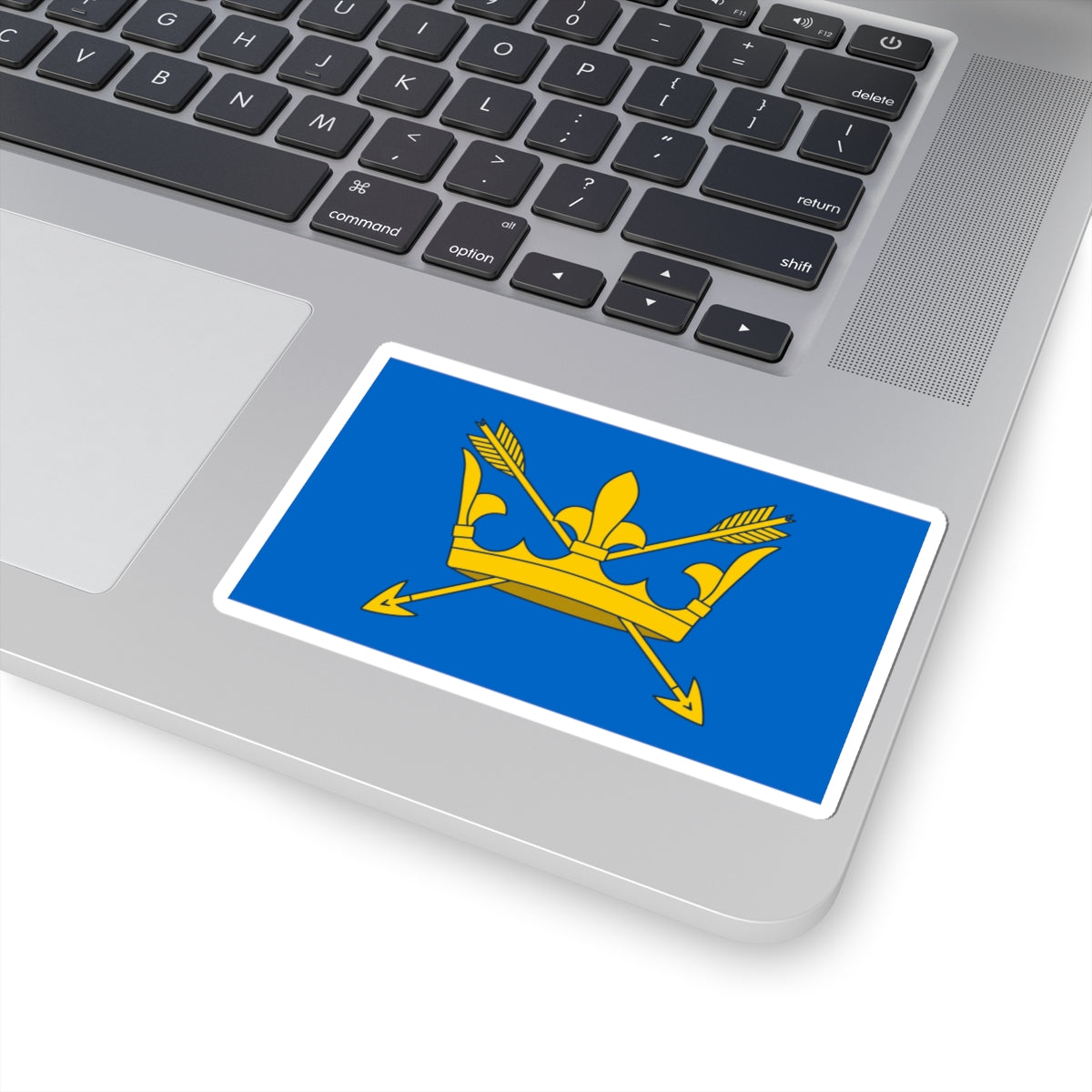 County Flag of Suffolk (England) STICKER Vinyl Kiss-Cut Decal