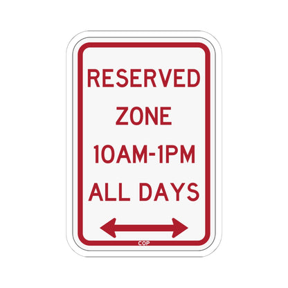 PBOT Road sign P4490AD (Oregon) (Road Sign) STICKER Vinyl Kiss-Cut Decal