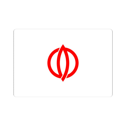 Flag of Yugawara Kanagawa (Japan) STICKER Vinyl Kiss-Cut Decal