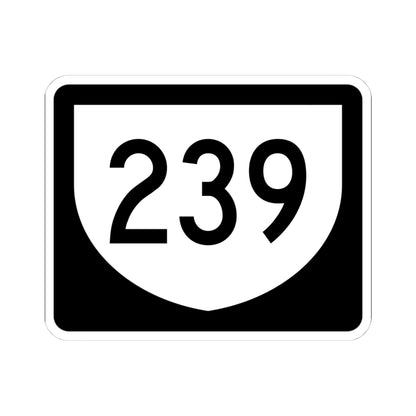 PR urban primary 239 (Puerto Rico) (Road Sign) STICKER Vinyl Kiss-Cut Decal
