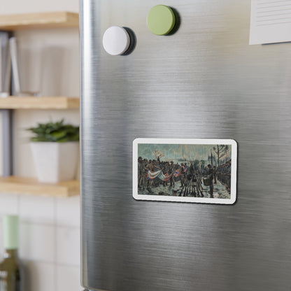 Appamatux (Magazine Illustration) Refrigerator Magnet-The Sticker Space