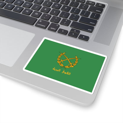 Flag of the Syrian Arab Army (Syria) STICKER Vinyl Kiss-Cut Decal