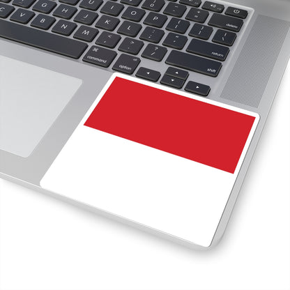 Old flag of Unterwalden (Switzerland) STICKER Vinyl Kiss-Cut Decal