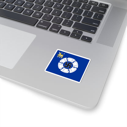 Hämeen Lennoston lippu (Finland) STICKER Vinyl Kiss-Cut Decal