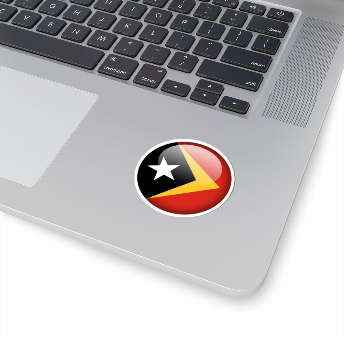 Flag orb East Timor STICKER Vinyl Kiss-Cut Decal