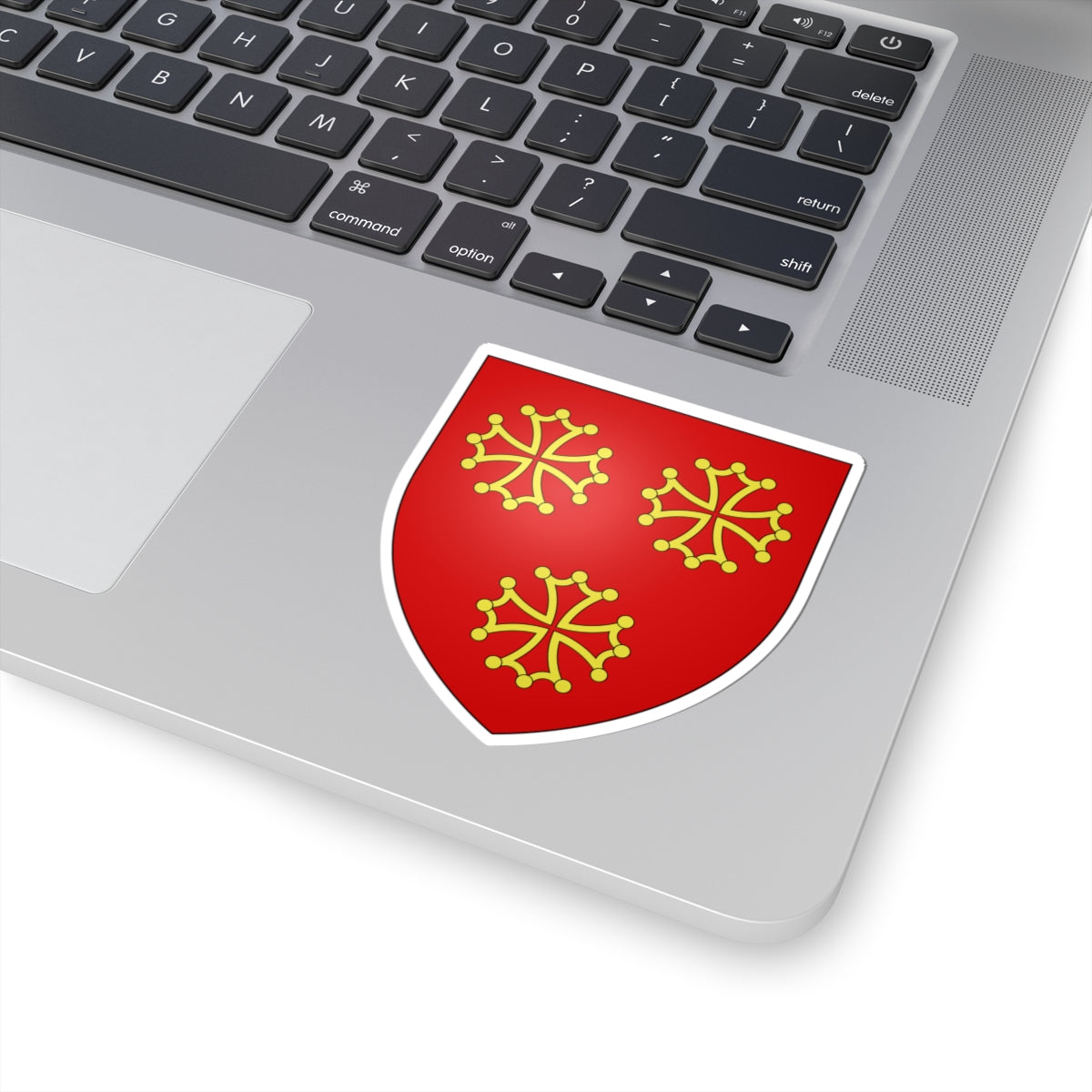 Blason Adhémar de La Garde (France) (Coat of Arms) STICKER Vinyl Kiss-Cut Decal