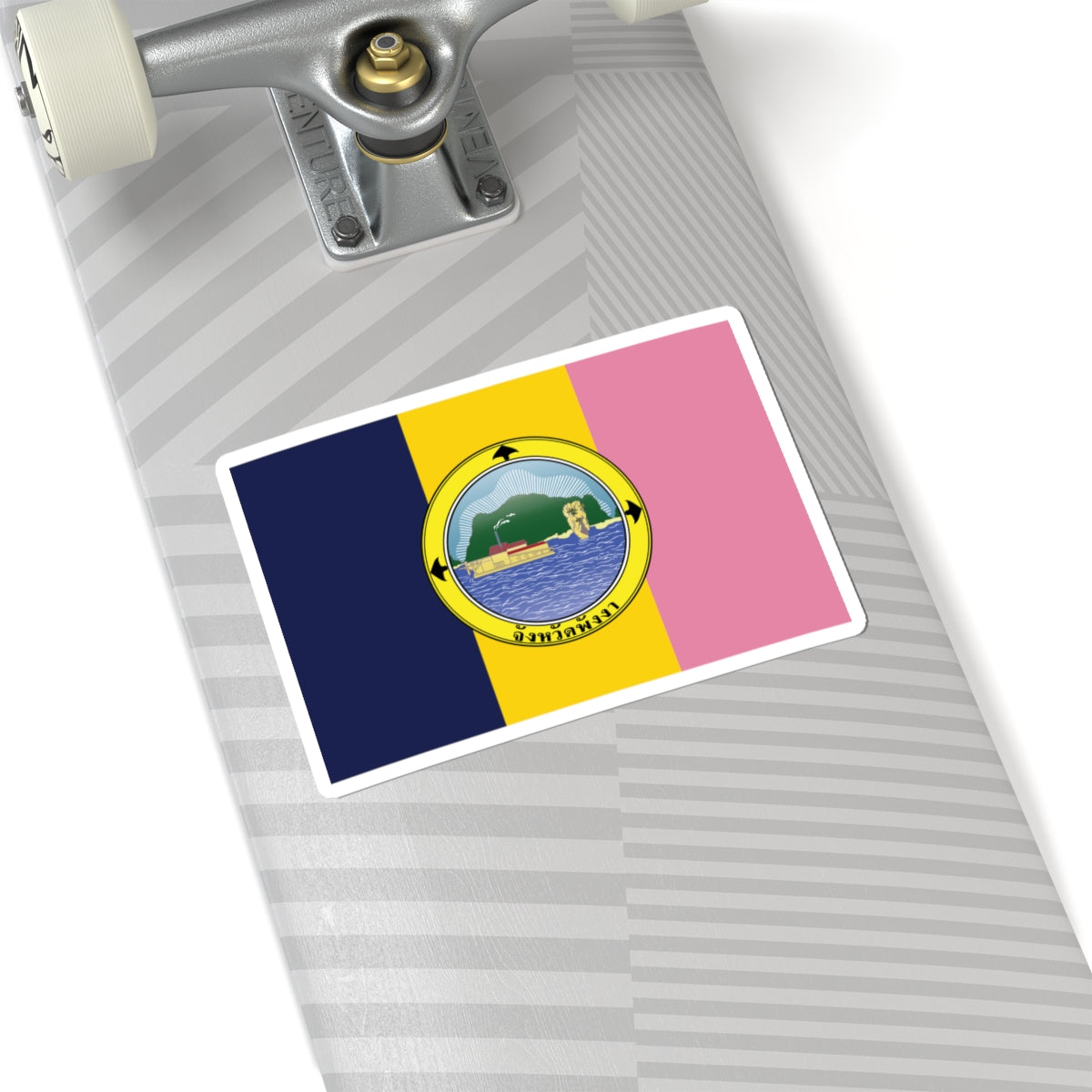 Flag of Phang Nga province (Thailand) STICKER Vinyl Kiss-Cut Decal