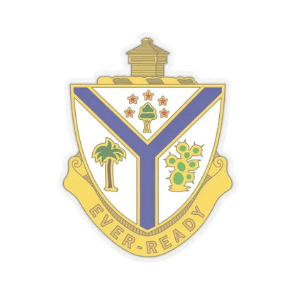 132nd Infantry Regiment (U.S. Army) STICKER Vinyl Kiss-Cut Decal 2 Inch Transparent - The Sticker Space