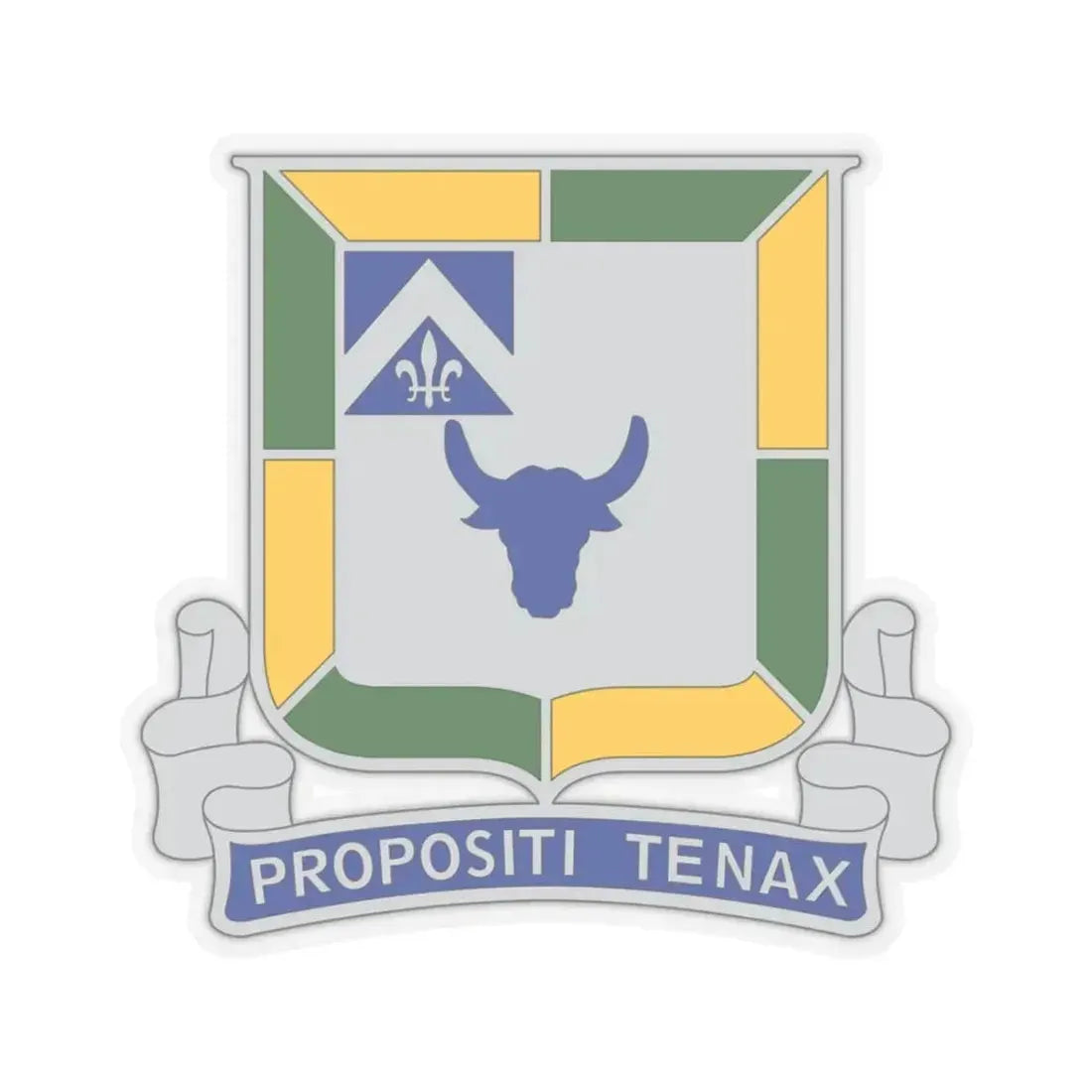 133 Tank Battalion (U.S. Army) STICKER Vinyl Kiss-Cut Decal 3 Inch Transparent - The Sticker Space