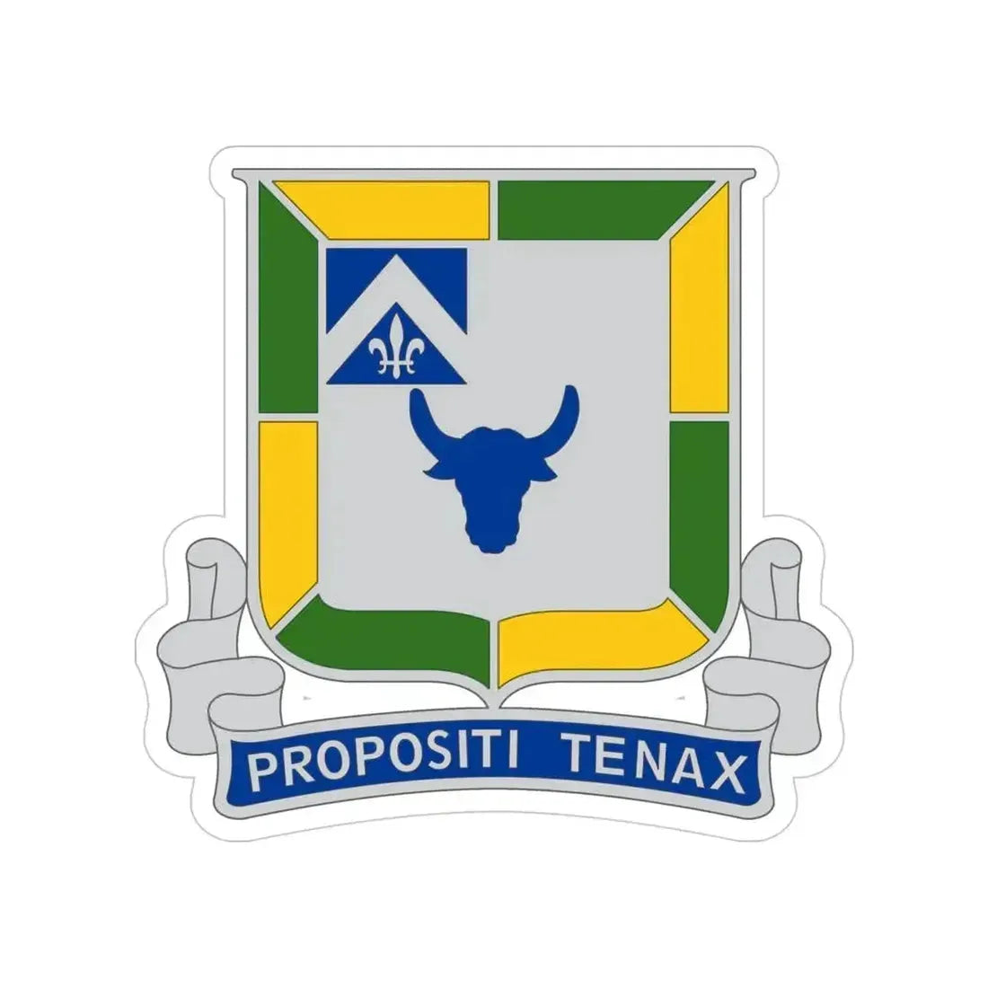 133 Tank Battalion (U.S. Army) Transparent STICKER Die-Cut Vinyl Decal 4 Inch - The Sticker Space