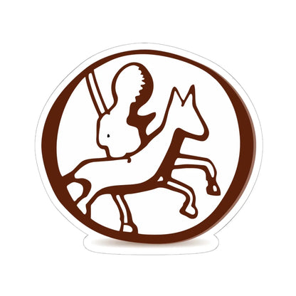 Печать Наримунта Глеба Полоцкого 1330 (Belarus) (Coat of Arms) STICKER Vinyl Kiss-Cut Decal 6 Inch White - The Sticker Space