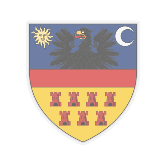 Coat of arms of Transylvania - STICKER Vinyl Kiss-Cut Decal