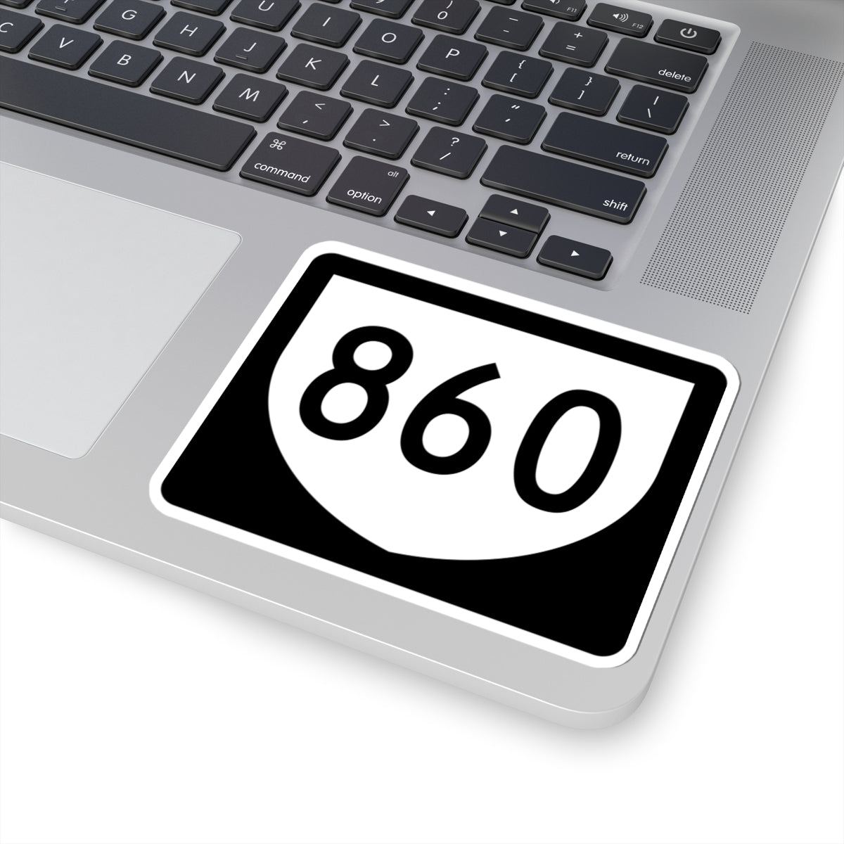 PR urban primary 860 (Puerto Rico) (Road Sign) STICKER Vinyl Kiss-Cut Decal