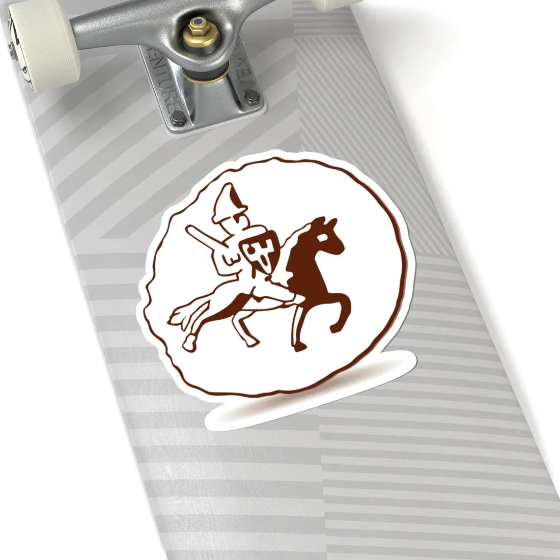 Печать Псковского князя Александра 1331 (Belarus) (Coat of Arms) STICKER Vinyl Kiss-Cut Decal - The Sticker Space