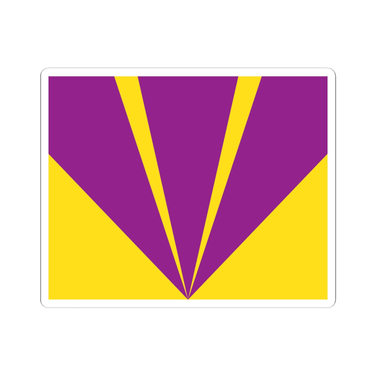 Flag of the Diocese of Brechin (Scotland) STICKER Vinyl Kiss-Cut Decal