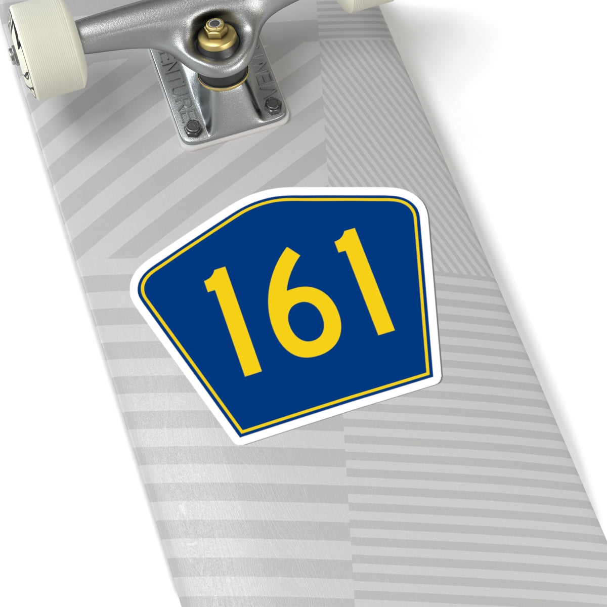PR secondary 161 (Puerto Rico) (Road Sign) STICKER Vinyl Kiss-Cut Decal