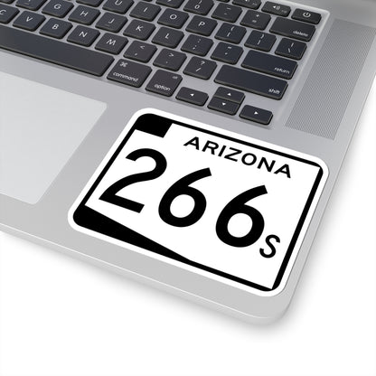 Arizona 266S (Arizona) (Road Sign) STICKER Vinyl Kiss-Cut Decal