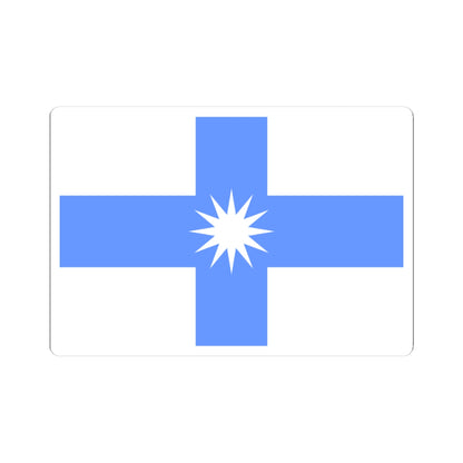 Flag of Gorskoe Leningrad oblast (Russia) STICKER Vinyl Kiss-Cut Decal