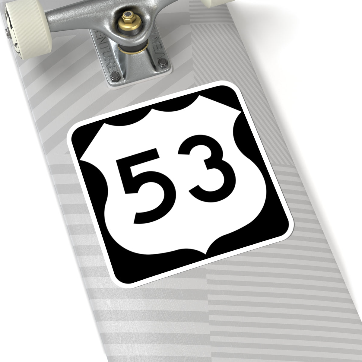 US 53 MN 1961 (Minnesota) (Road Sign) STICKER Vinyl Kiss-Cut Decal