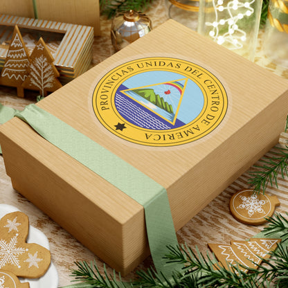 Coat of arms of the United Provinces of Central America - STICKER Vinyl Kiss-Cut Decal