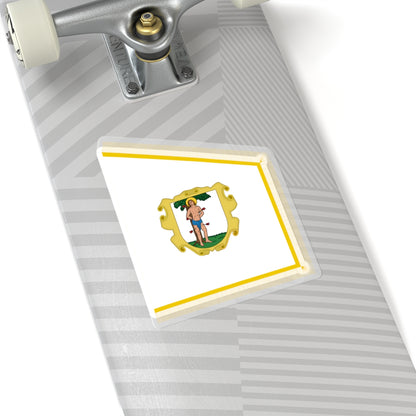 Antiga Bandeira do Rio de Janeiro (Brazil) (Coat of Arms) STICKER Vinyl Kiss-Cut Decal