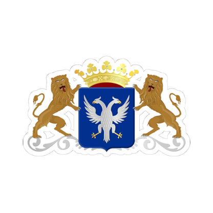 Arnhem wapen HRvA (Netherlands) (Coat of Arms) STICKER Vinyl Kiss-Cut Decal