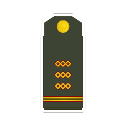 07 Mongolian Army 1SG (Mongolia) (Military Rank) STICKER Vinyl Kiss-Cut Decal