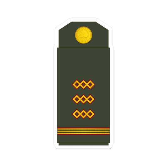 07 Mongolian Army 1SG (Mongolia) (Military Rank) STICKER Vinyl Kiss-Cut Decal