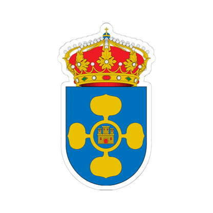 Escudo de Chodes (Spain) (Coat of Arms) STICKER Vinyl Kiss-Cut Decal