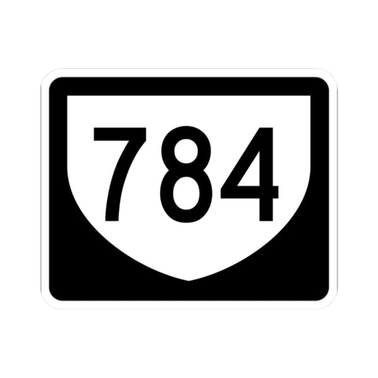 PR urban primary 784 (Puerto Rico) (Road Sign) STICKER Vinyl Kiss-Cut Decal