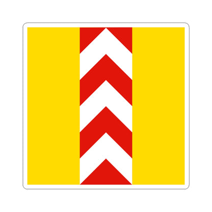 Old flag of Neuchatel (Switzerland) STICKER Vinyl Kiss-Cut Decal