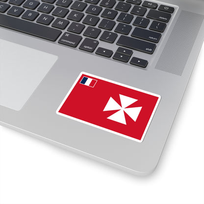 Flag of Uvea (France) STICKER Vinyl Kiss-Cut Decal
