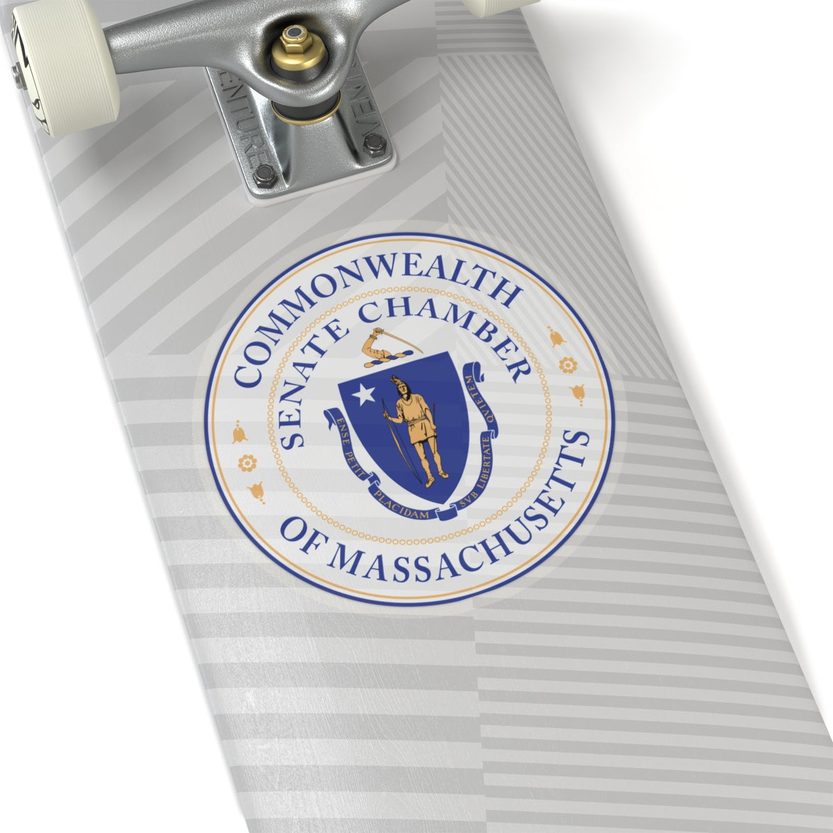 Seal of the Senate of Massachusetts - STICKER Vinyl Kiss-Cut Decal