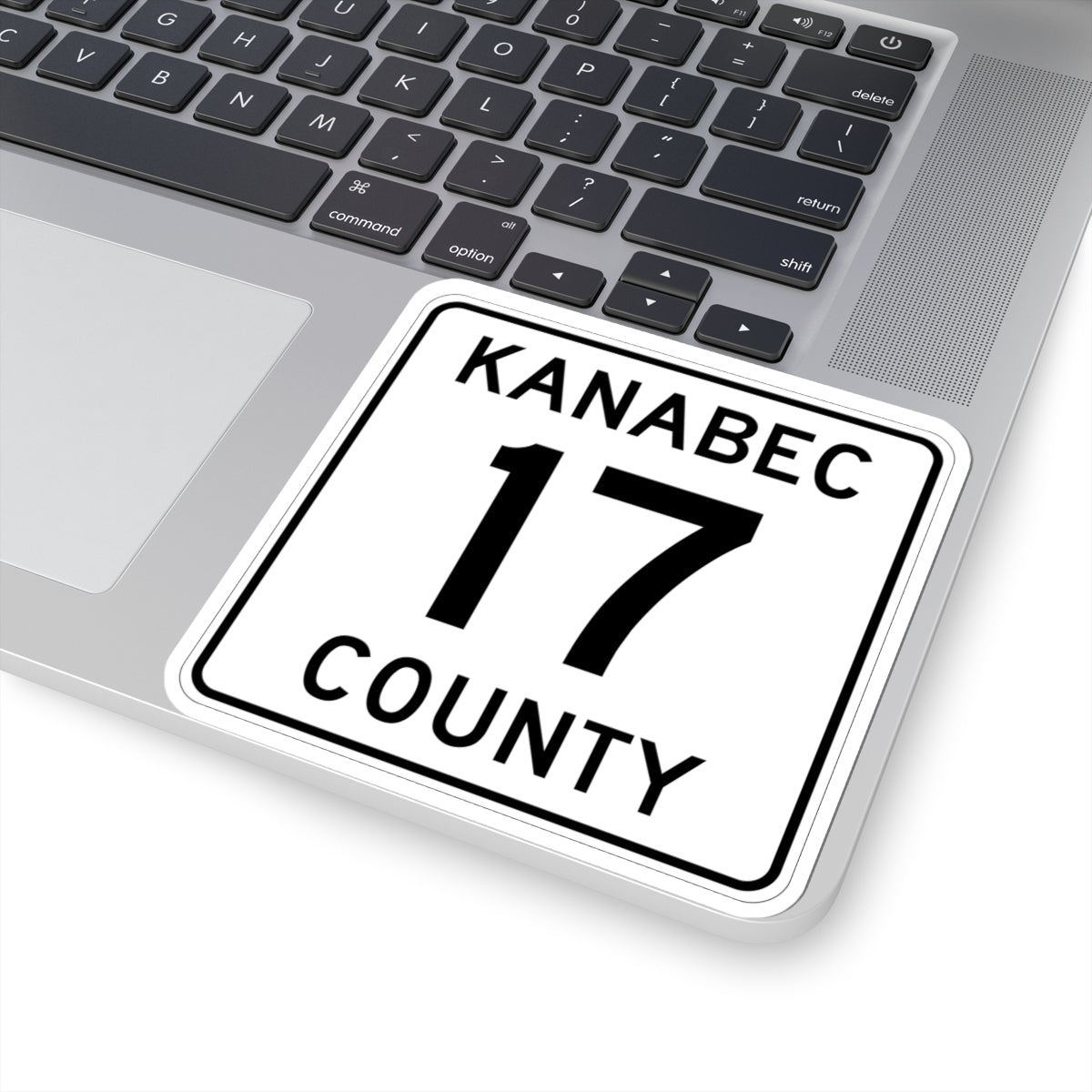 Kanabec County 17 MN (Minnesota) (Road Sign) STICKER Vinyl Kiss-Cut Decal