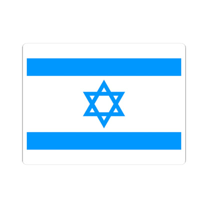 Flag of Israel Sky Blue (Israel) STICKER Vinyl Kiss-Cut Decal