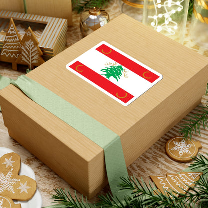 Flag of the Lebanese Armed Forces Front (Lebanon) STICKER Vinyl Kiss-Cut Decal