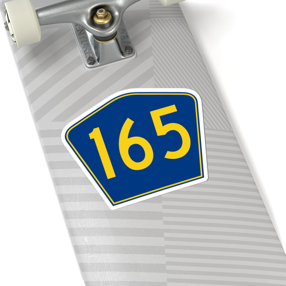 PR secondary 165 (Puerto Rico) (Road Sign) STICKER Vinyl Kiss-Cut Decal