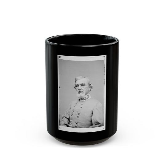 Portrait Of Maj. Gen. Benjamin Huger, Officer Of The Confederate Army (U.S. Civil War) Black Coffee Mug