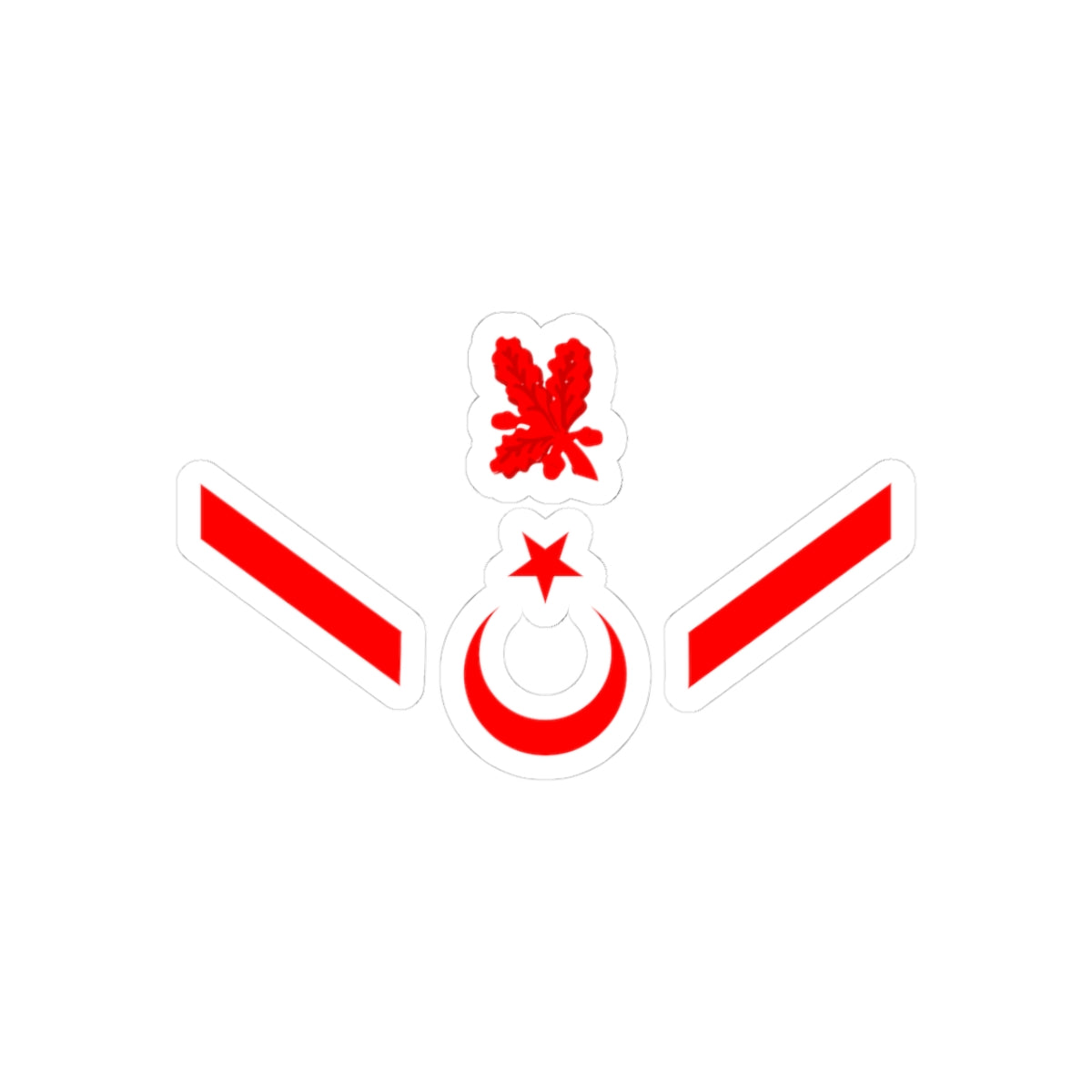 Navy TUR OR 03 (Turkey) (Military Rank) STICKER Vinyl Kiss-Cut Decal