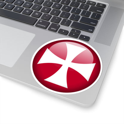 Flag orb Wallis and Futuna (France) STICKER Vinyl Kiss-Cut Decal