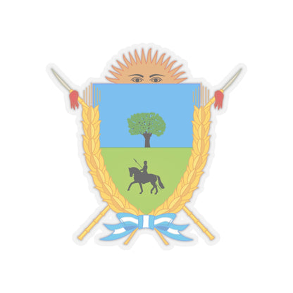 Coat of Arms La Pampa Argentina - STICKER Vinyl Kiss-Cut Decal