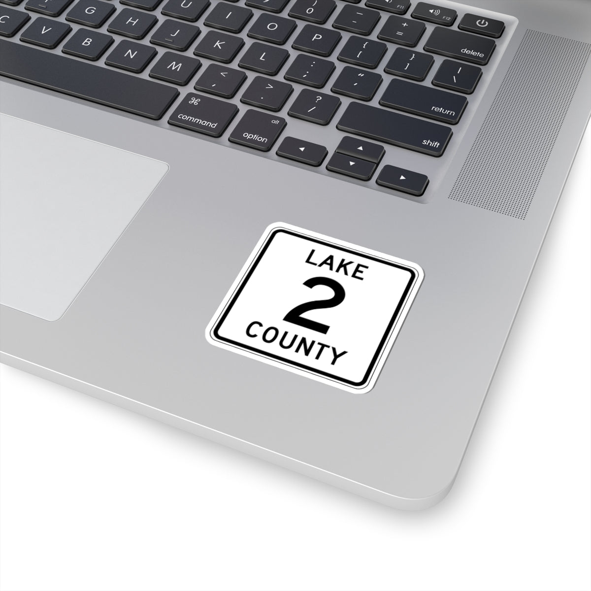 Lake County Route 2 MN (Minnesota) (Road Sign) STICKER Vinyl Kiss-Cut Decal