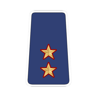 08. KAF 1LT (Kuwait) (Military Rank) STICKER Vinyl Kiss-Cut Decal