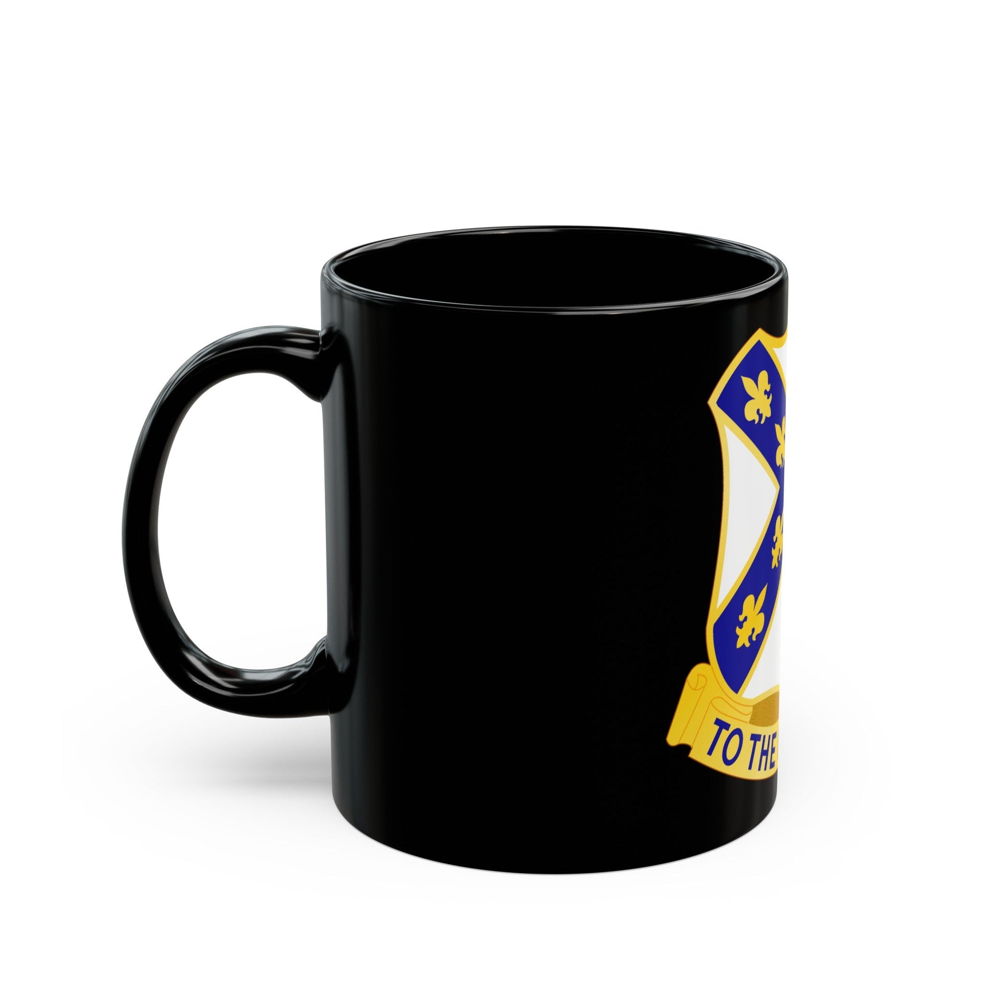 133rd Engineer Battalion (U.S. Army) Black Coffee Mug-The Sticker Space