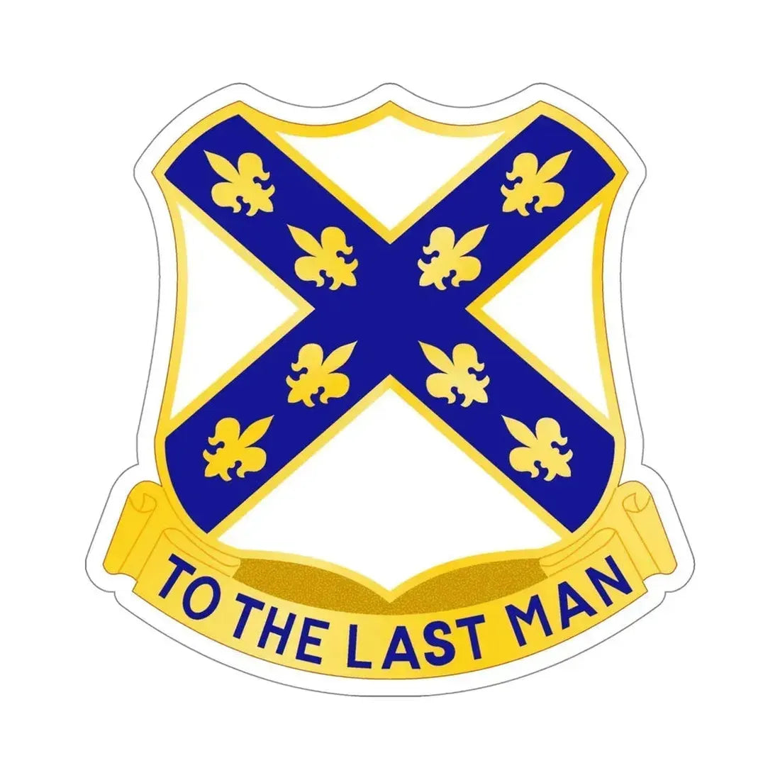 133rd Engineer Battalion (U.S. Army) STICKER Vinyl Die-Cut Decal 5 Inch - The Sticker Space